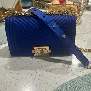 Royal Blue Jelly Bag